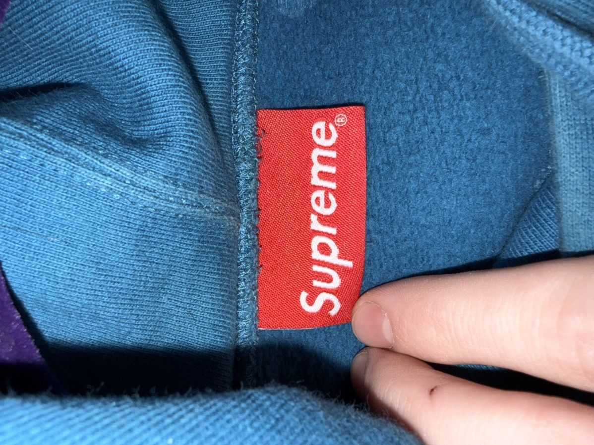 Supreme Supreme S/S18 Diagonal Hooded Sweatshirt Size US L / EU 52-54 / 3 - 3 Thumbnail