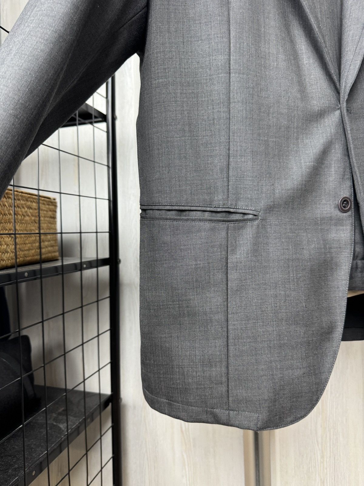 Diesel Diesel Institute of Massconsumer Wool blend grey 2 pcs suit Size 42R - 9 Thumbnail