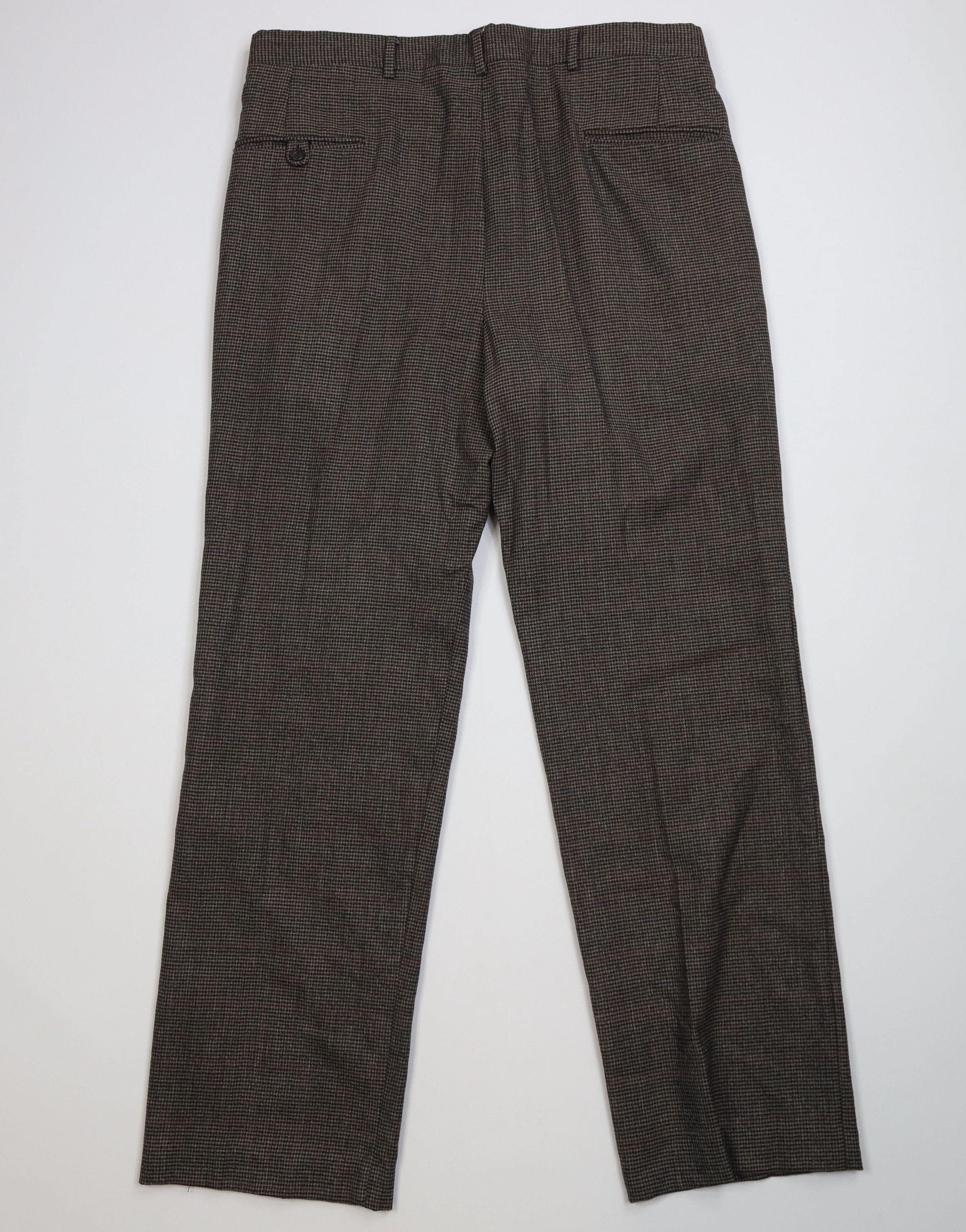 Vintage Vintage 70s Streetwear Wide Leg Chino Pants Houndstooth USA Size US 34 / EU 50 - 11 Thumbnail