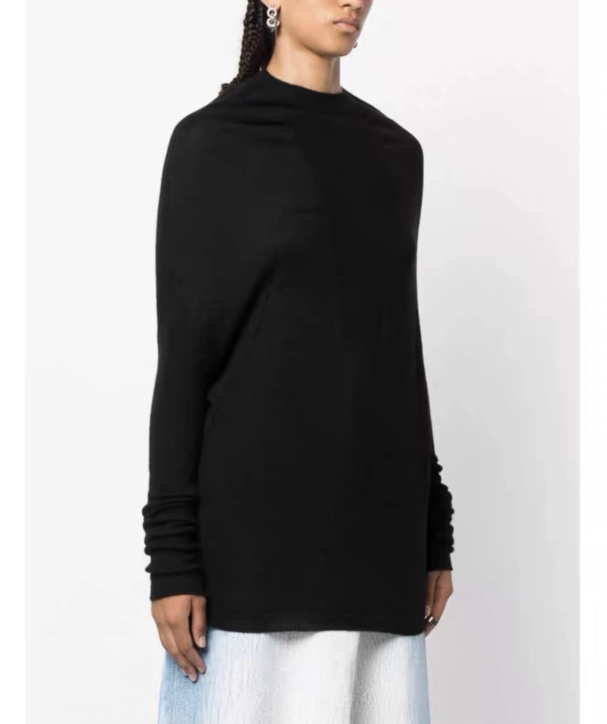 Rick Owens Rick Owens 21FW Crater Knit Cashmere Sweater Size US L / EU 52-54 / 3 - 6 Thumbnail