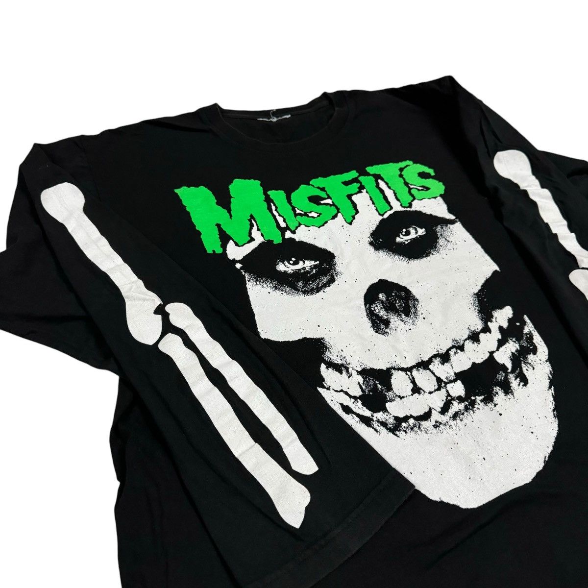 Band Tees × Misfits × Vintage Vintage Misfits Punk Rock Band Big Skull Logo Album Tee Size US XL / EU 56 / 4 - 6 Thumbnail