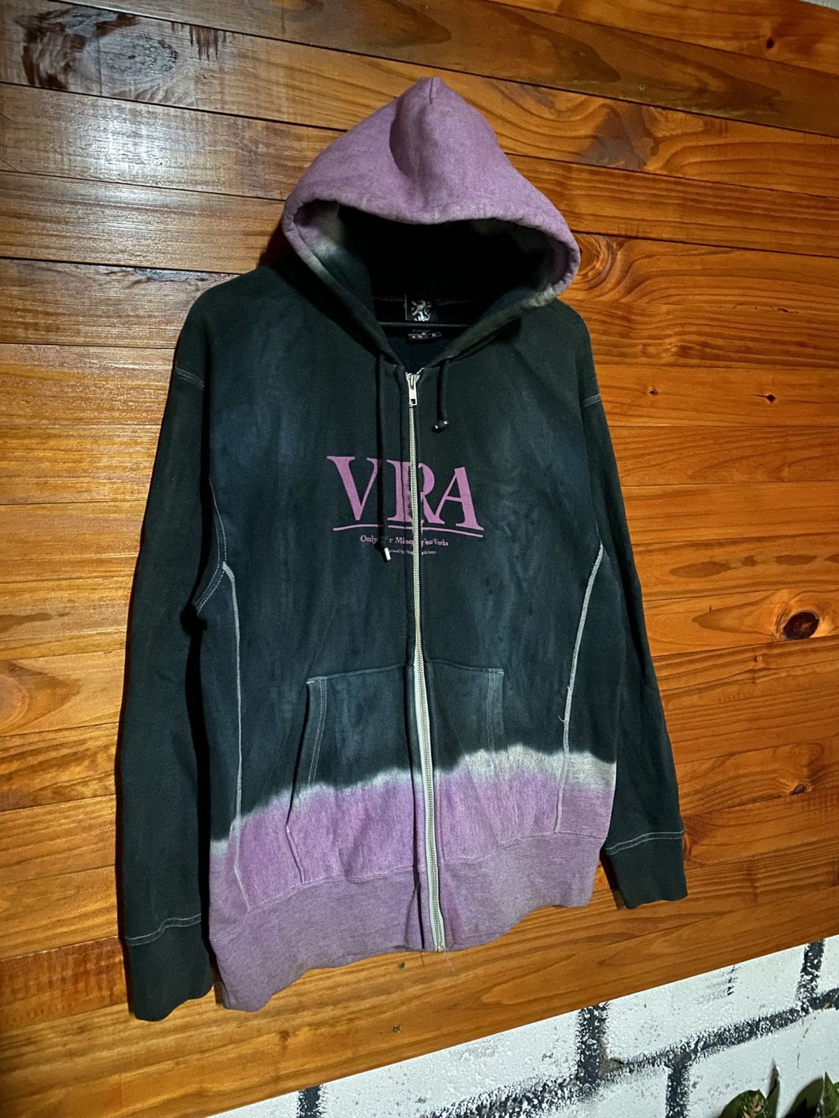 Japanese Brand Virgo Wear Works Japan Gradient Zip Hoodie Streetwear Size US L / EU 52-54 / 3 - 5 Thumbnail