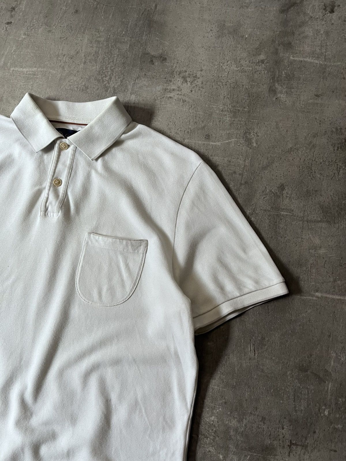 Loro Piana Loro Piana T-shirt Polo Regatta cotton white Size US XL / EU 56 / 4 - 3 Thumbnail