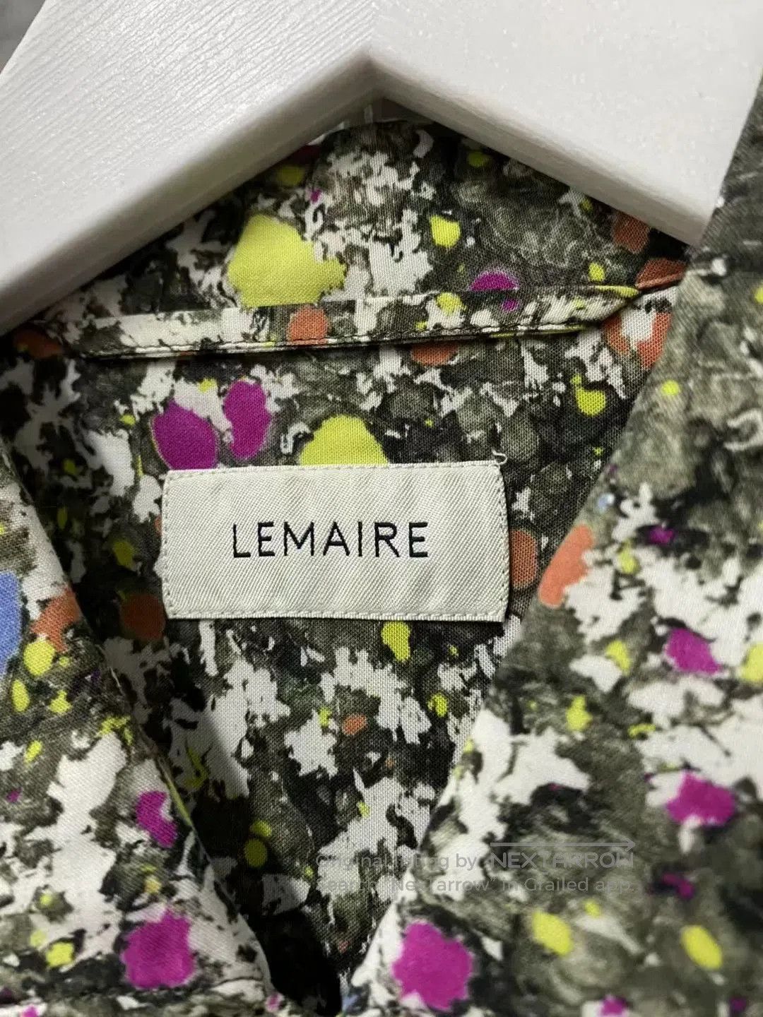 Lemaire Lemaire Graffiti Floral Polka Dot Shirt. Size M / US 6-8 / IT 42-44 - 5 Thumbnail