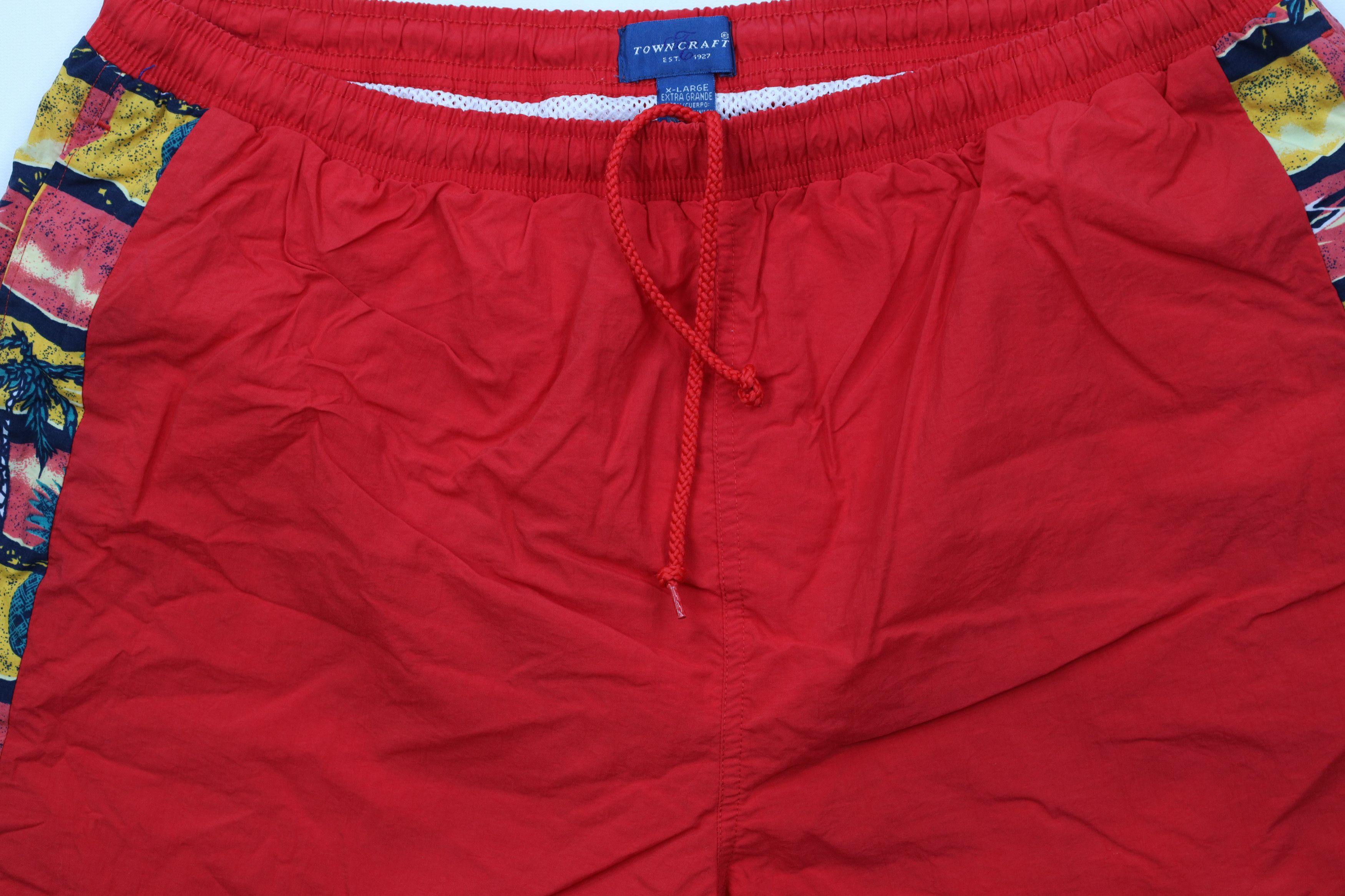 Vintage Vintage 90s Streetwear Surfing Beach Lined Shorts Trunks Size US 36 / EU 52 - 3 Thumbnail