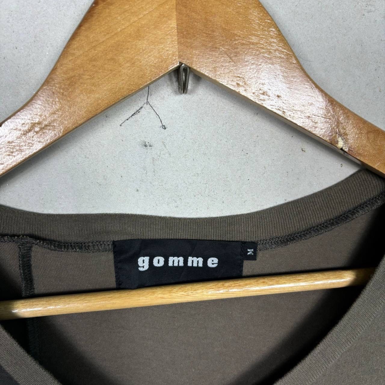 gomme Gomme Japan Asymmetrical Layered Dress Khaki Olive Green Size M / US 6-8 / IT 42-44 - 6 Thumbnail