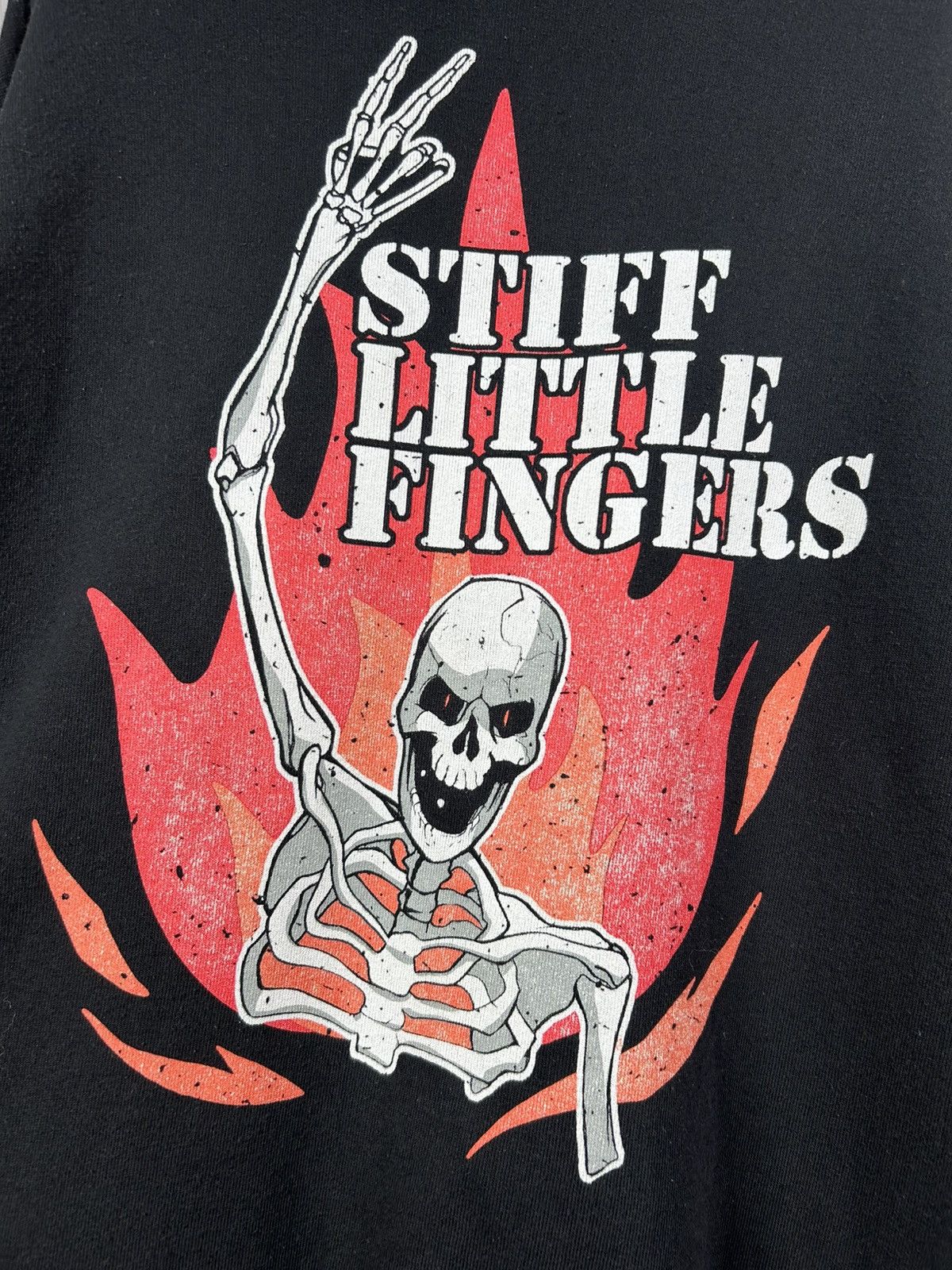 Band Tees Vintage Stiff Little Fingers Punk Band Hoodie 00’s Y2K Size US XL / EU 56 / 4 - 14 Thumbnail