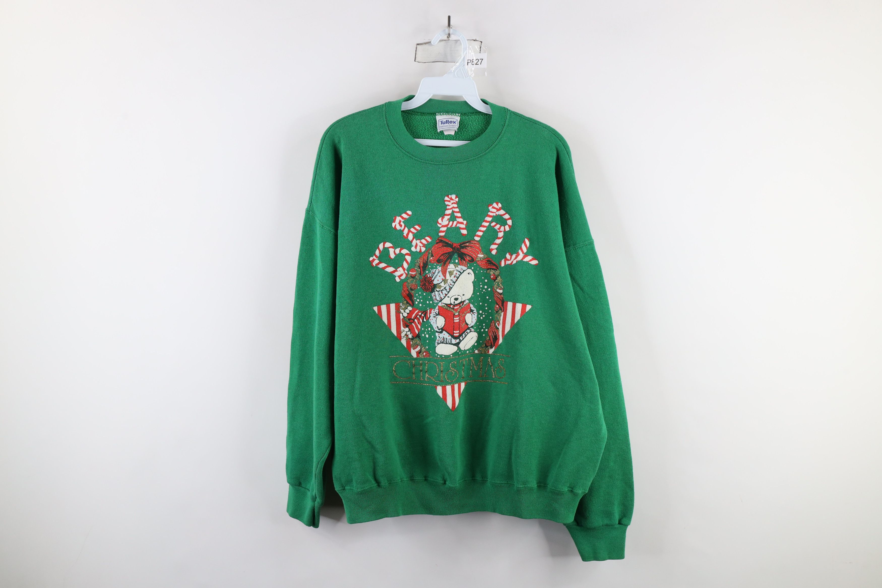 Vintage Vintage 90s Streetwear Christmas Crewneck Sweatshirt USA Size XL / US 12-14 / IT 48-50 - 1 Thumbnail