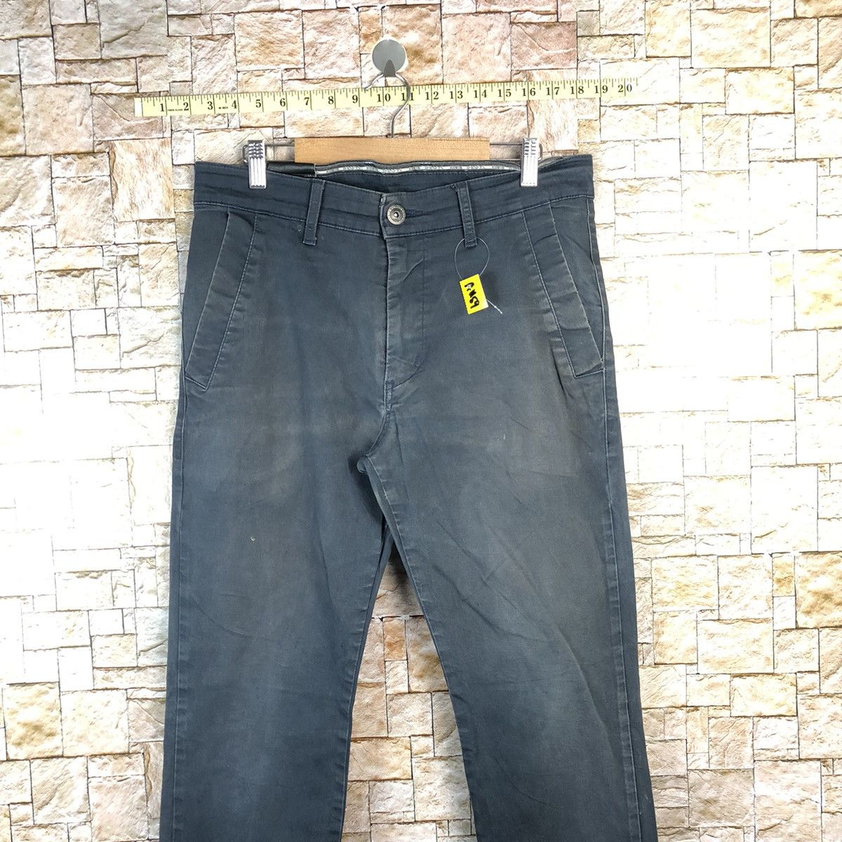 Edwin Edwin Dark Blue Casual Pants #A1159 Size US 31 - 2 Thumbnail