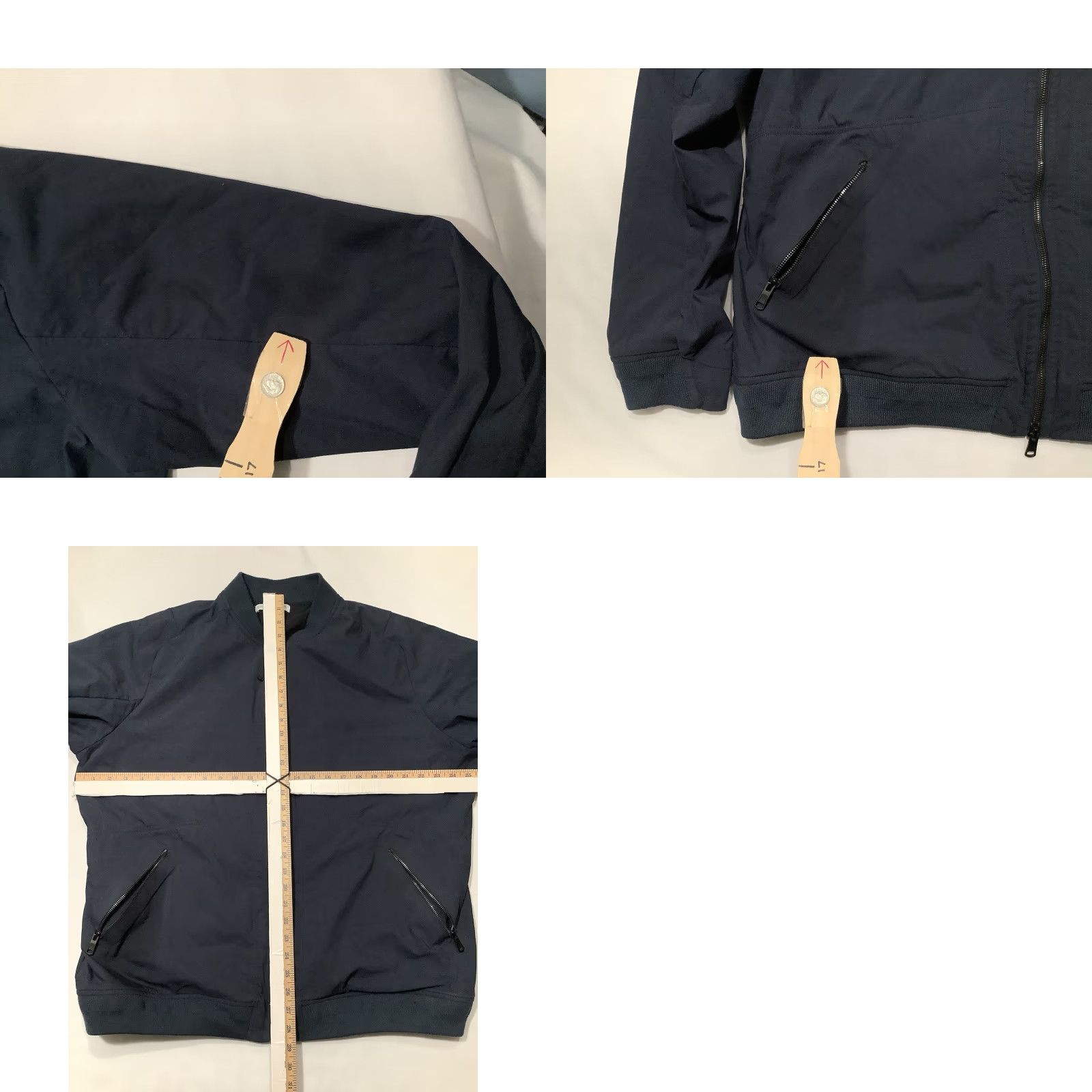Vintage Hill City Bomber Jacket Blue XXL Water Resistant Zip Up Long Sleeve Men Size US XXL / EU 58 / 5 - 9 Thumbnail