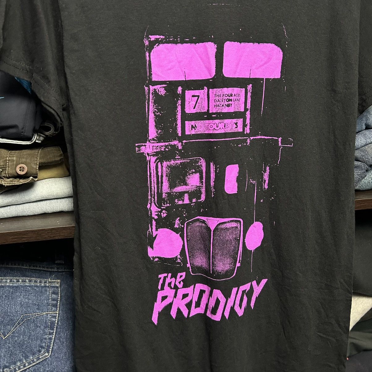 Band Tees Vintage The Prodigy Big Graphic Logo rock band tee size S Size US S / EU 44-46 / 1 - 2 Thumbnail