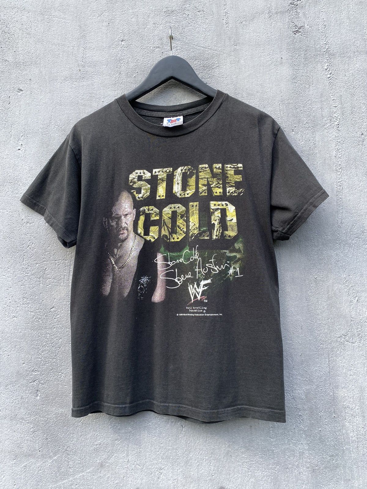 Vintage Vintage 1999 STONE COLD TEE T SHIRT WWE WWF Size US M / EU 48-50 / 2 - 1 Thumbnail