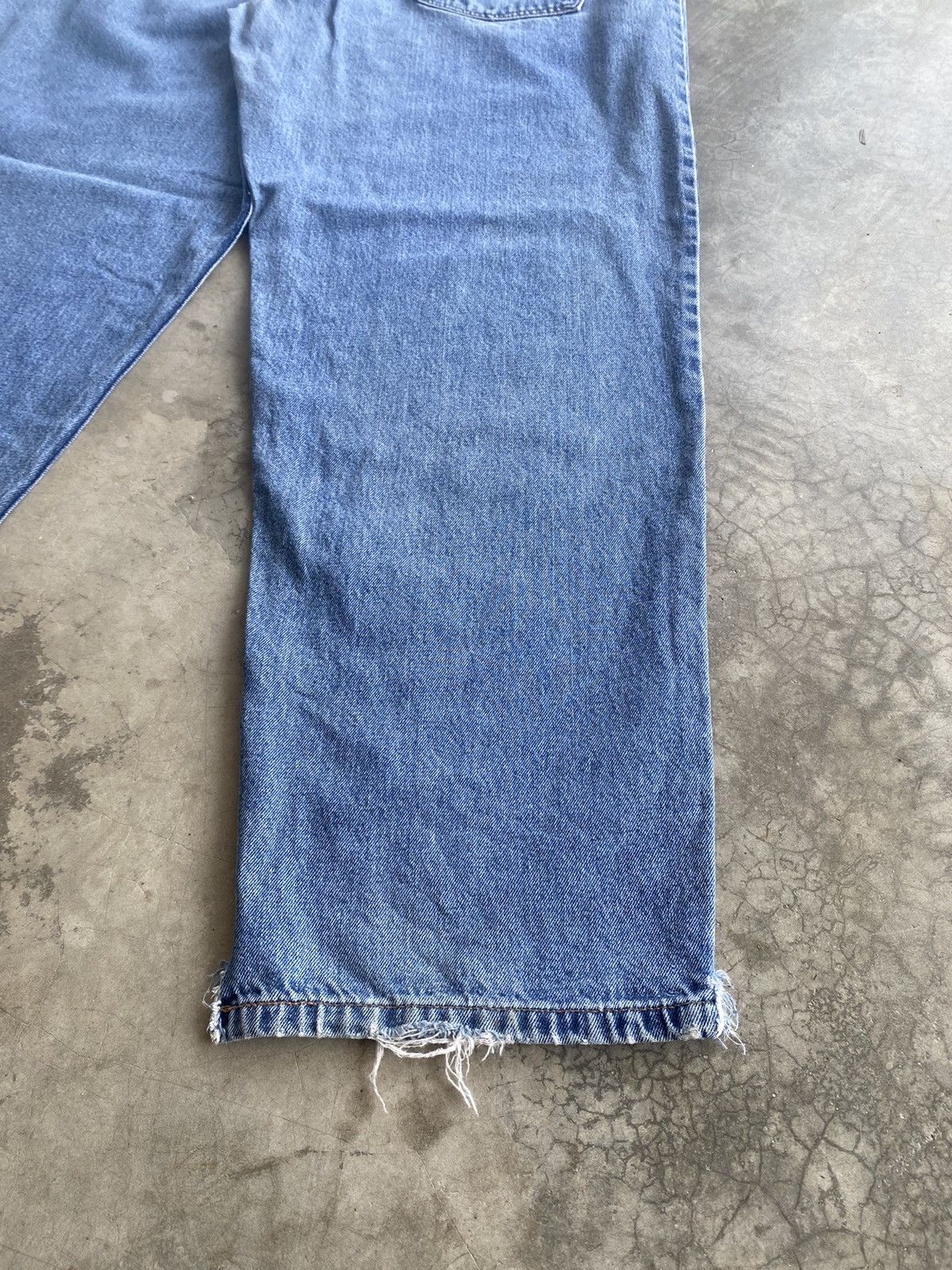 Levi's × Vintage Silver Tab Baggy Jeans Levis Vintage Denim Size US 38 / EU 54 - 3 Thumbnail