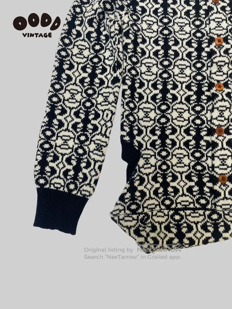 Comme des Garcons Comme Des Garcons Irregular Snowflake Knot Knit Cardigan Size S / US 4 / IT 40 - 5 Thumbnail