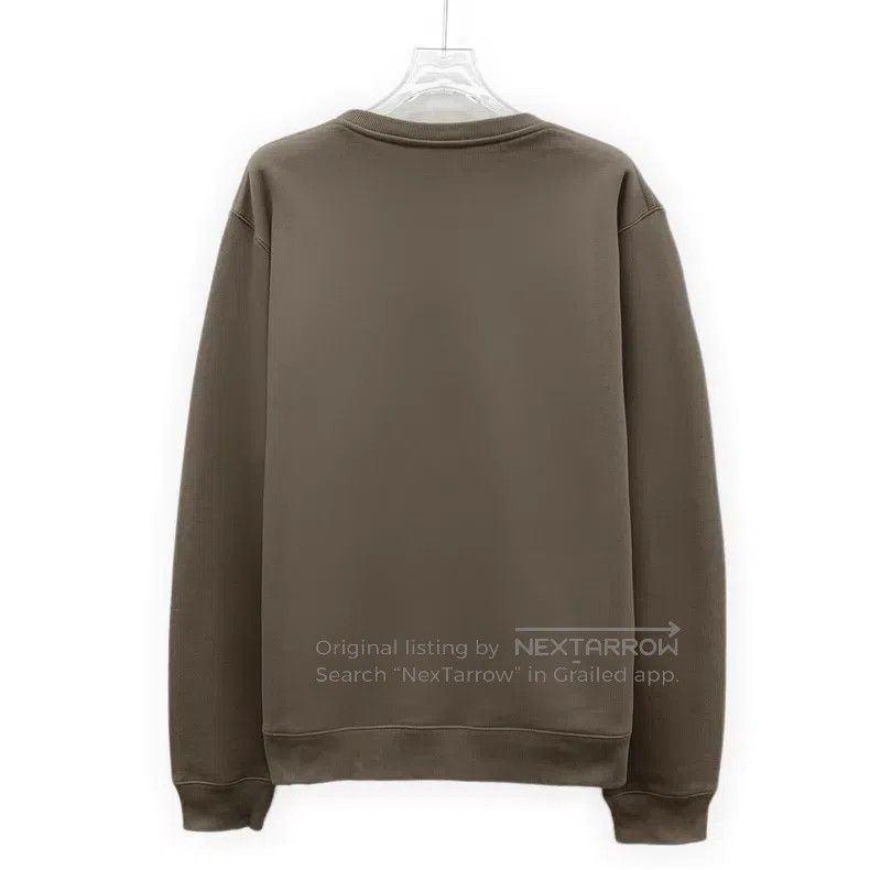 Loewe Loewe Caramel Logo Embroidered Cotton Crew Neck Long Sleev Size M / US 6-8 / IT 42-44 - 2 Thumbnail