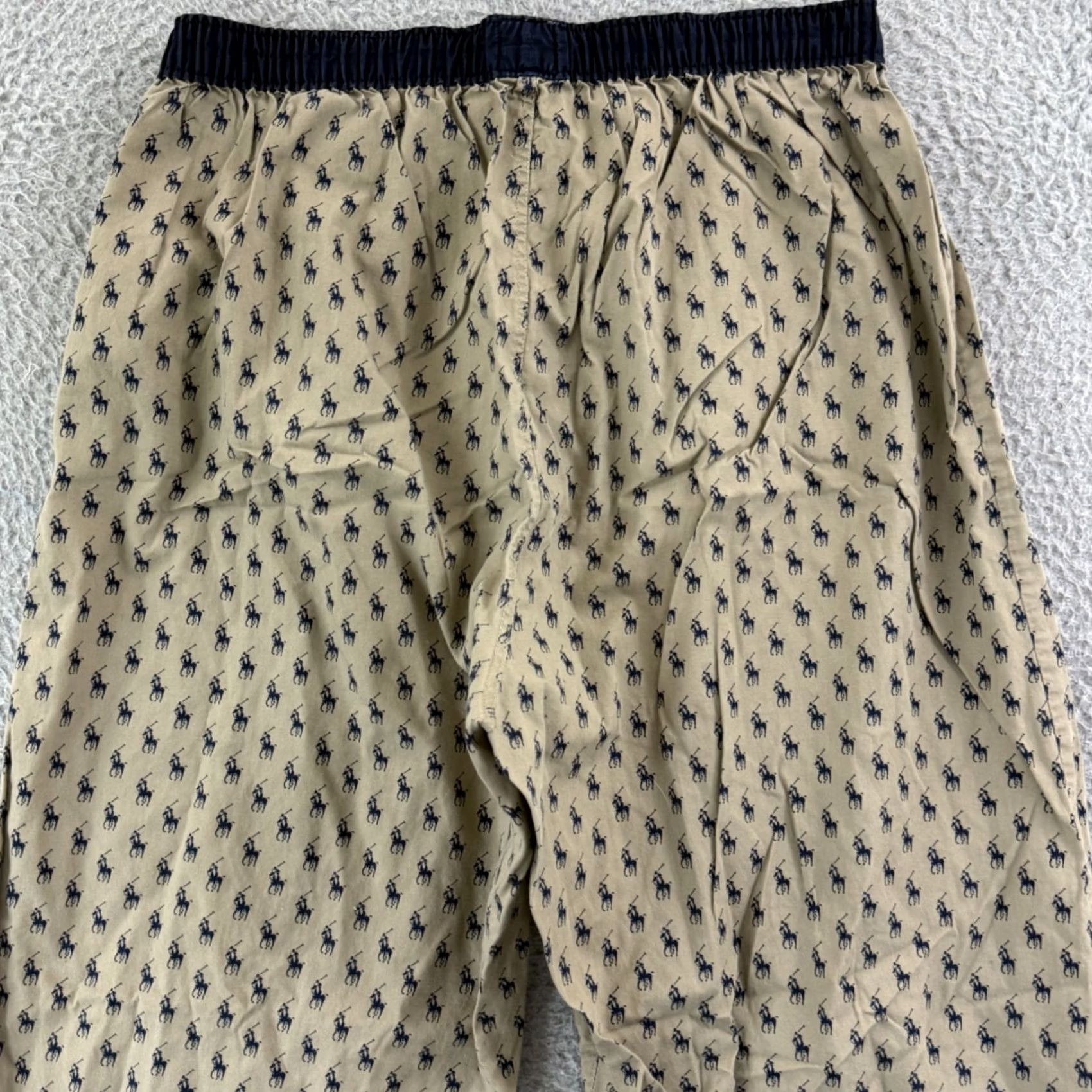 Polo Ralph Lauren Polo Ralph Lauren Sleepwear Pants Men Medium Loose Lounge Pony Logo Print Preppy Lounge Pants Size US M / EU 48-50 / 2 - 6 Thumbnail