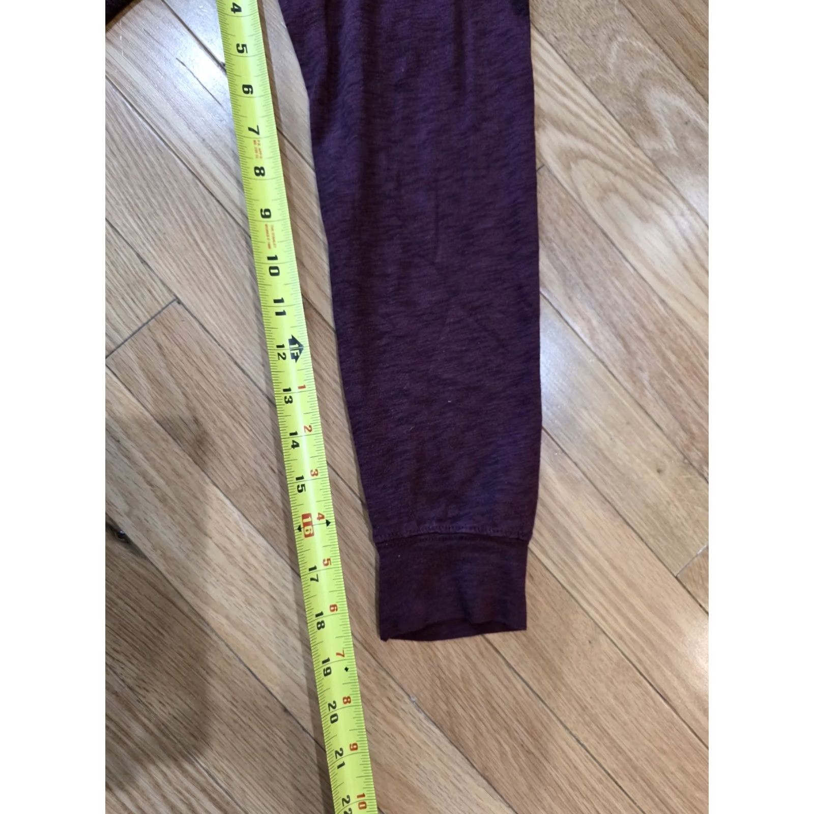 George George Mens Long Sleeve Crew Neck Burgundy L 42-44 Red Pullover Sweater Mens Size US L / EU 52-54 / 3 - 6 Thumbnail