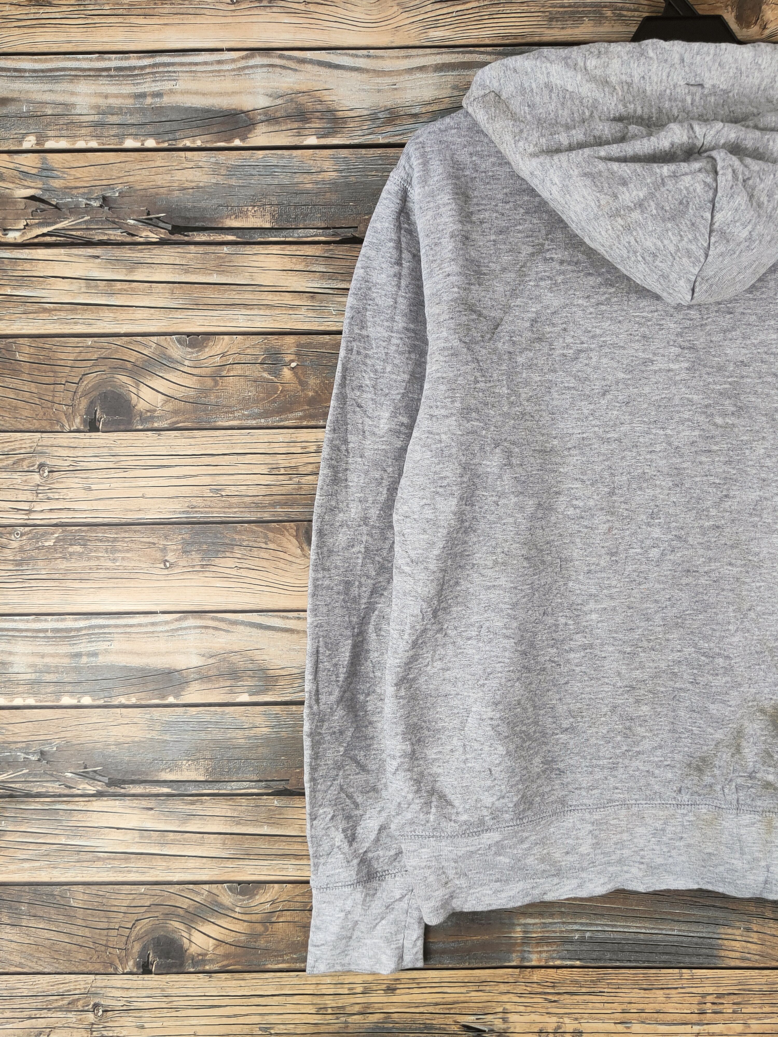 Japanese Brand Japanese Brand Gray Hoodie Sweatshirts Size L / US 10 / IT 46 - 8 Thumbnail