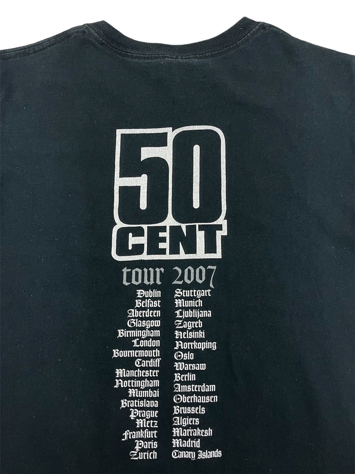 Rap Tees 2000s Vintage Y2k 50 cent G-Unit Rap Tees Curtis Tour 2007 Size US S / EU 44-46 / 1 - 9 Thumbnail