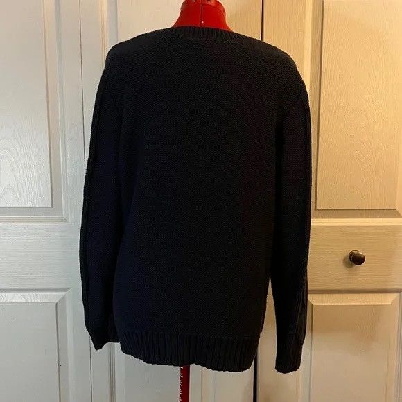 Gap Gap Chunky Cable Knit Sweater Navy XXL Size XXL / US 16-18 / IT 52-54 - 2 Thumbnail
