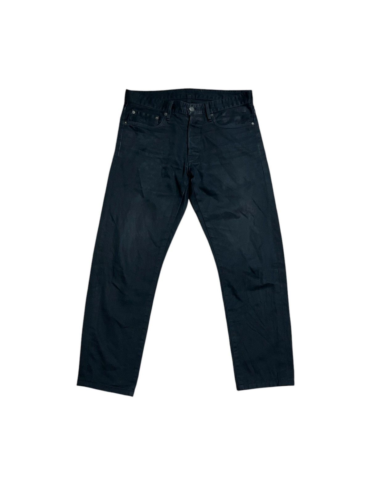 Helmut Lang HELMUT LANG BLACK DENIM PANTS Size US 31 - 1 Thumbnail