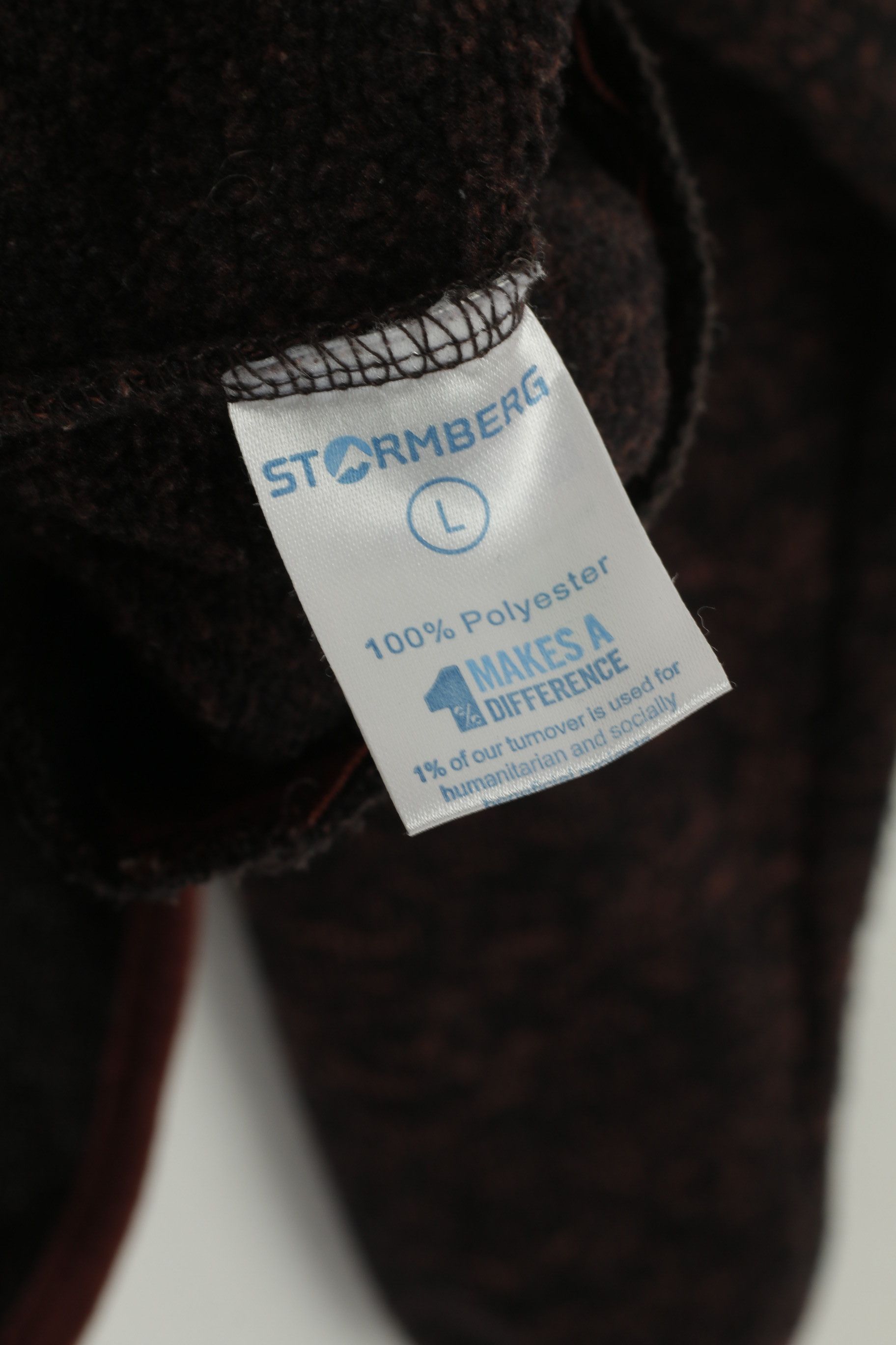 Vintage Stormberg Women L Sweatshirt Maroon 7689 Size L / US 10 / IT 46 - 5 Thumbnail