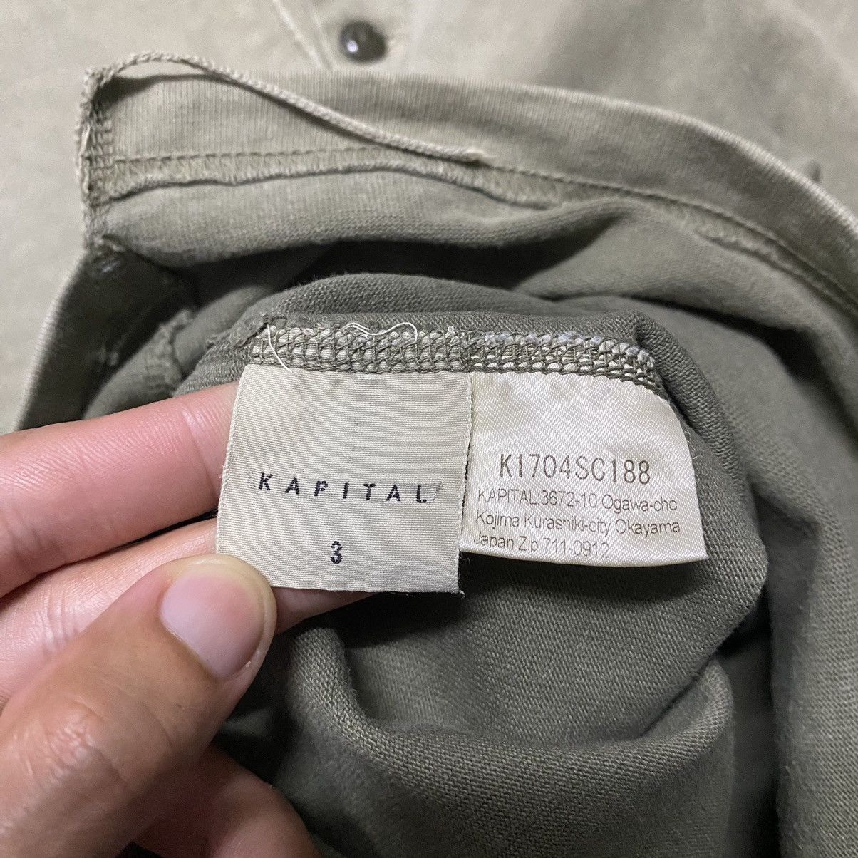 Kapital Vintage Kapital K.P.A.M Army Field Ratian Uniform Faded Tee Size US M / EU 48-50 / 2 - 14 Thumbnail