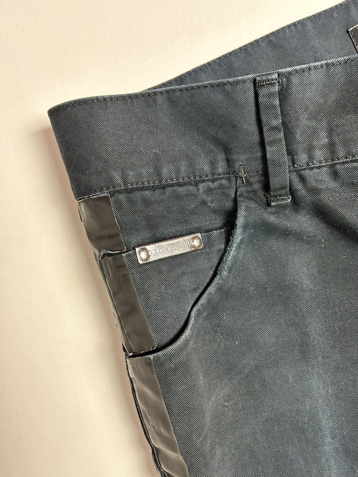 Dolce & Gabbana Dolce & Gabbana SS08 Duck Tape Jeans Size US 33 - 3 Thumbnail