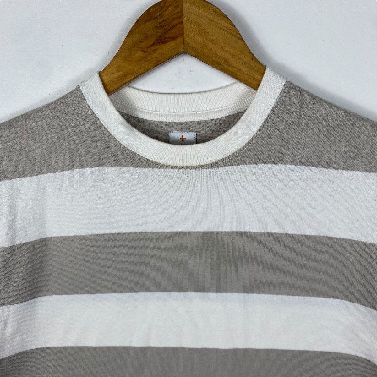 Head Porter Japanese Brand HEAD PORTER PLUS Striped Tee Shirt Small Size Size US S / EU 44-46 / 1 - 2 Thumbnail