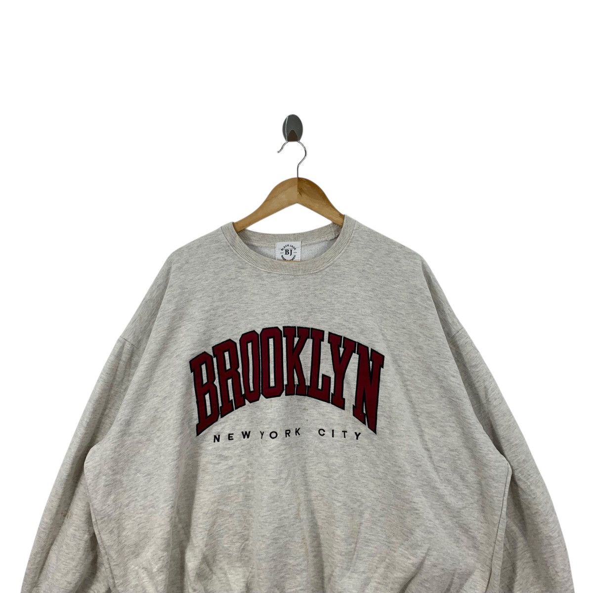 Vintage Vintage BROOKLYN NEW YORK CITY Boxy Baggy Sweatshirt Sweater Size US XXL / EU 58 / 5 - 2 Thumbnail