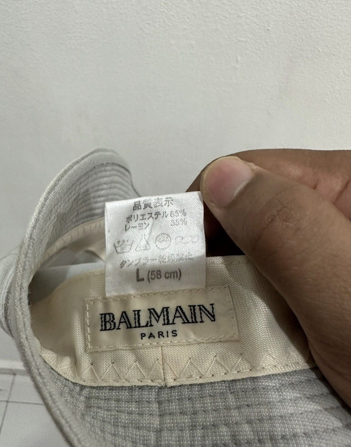 Balmain VTG Balmain Paris Bucket Hat Size ONE SIZE - 7 Thumbnail
