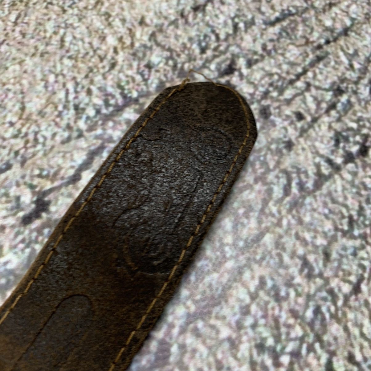 Vintage Vintage Harley Davidson Monogram Leather Belt Size ONE SIZE - 7 Thumbnail
