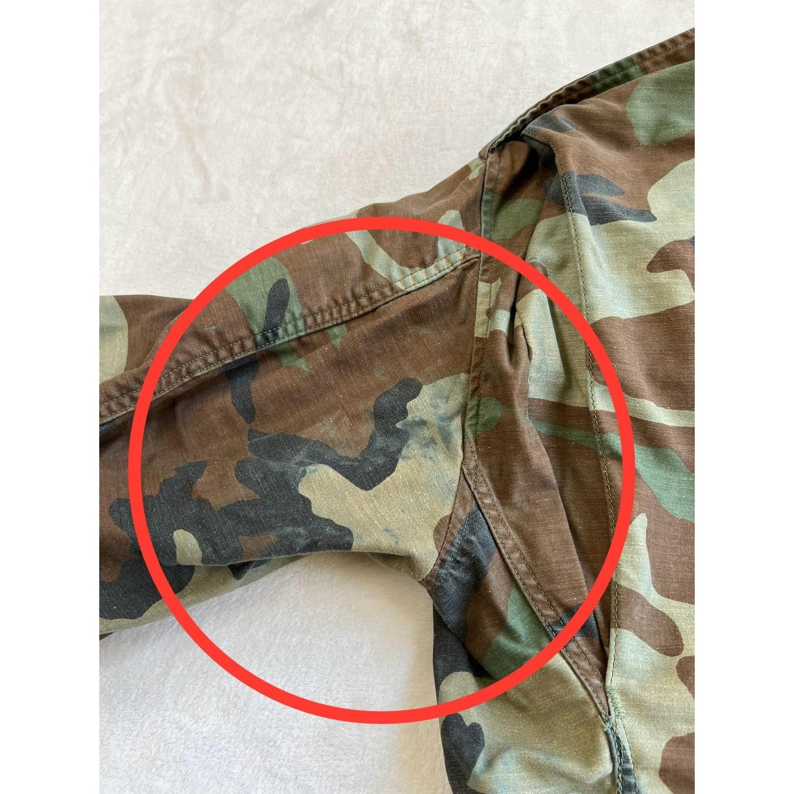Alpha Industries Vintage US Army Jacket Mens Small M65 Woodland Camo Cold Wea Size US S / EU 44-46 / 1 - 6 Thumbnail