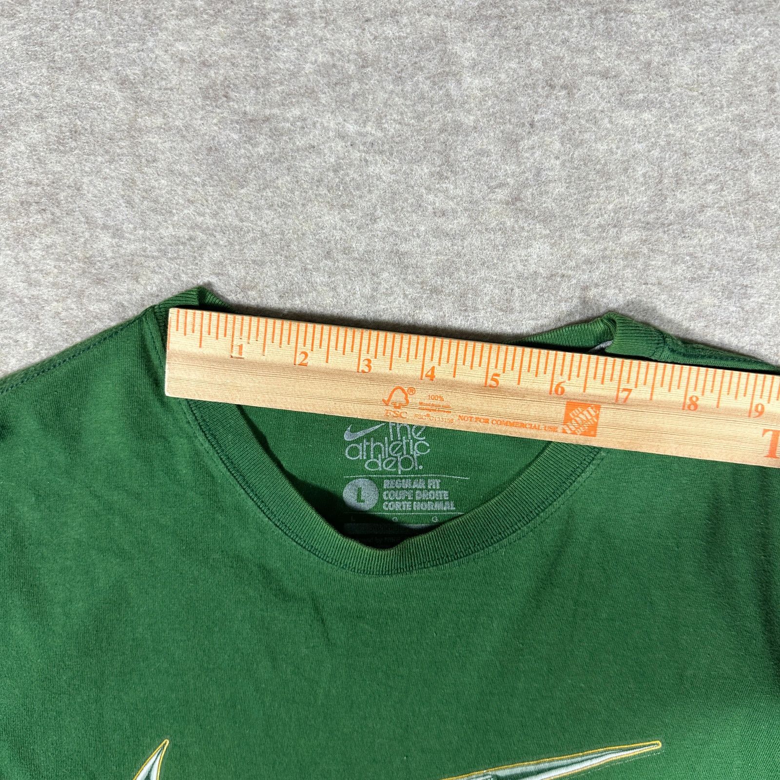 Nike Nike Men's Large Green Retro Swoosh Vintage Size US L / EU 52-54 / 3 - 6 Thumbnail