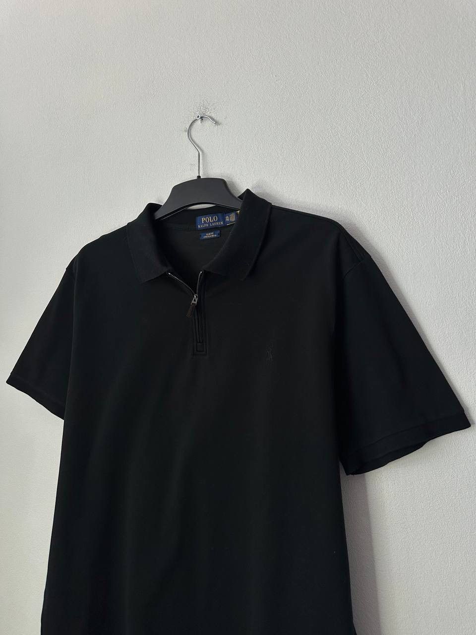 Polo Ralph Lauren Polo Ralph Lauren Quarter Zip Polo Shirt Black Mens 2XL Size US XXL / EU 58 / 5 - 4 Thumbnail