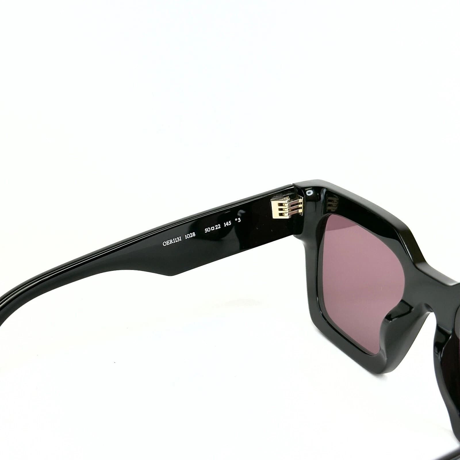 Off-White OFF-WHITE 13I OERI13I Black JACKSON Galvanized Sunglasses Size ONE SIZE - 2 Thumbnail