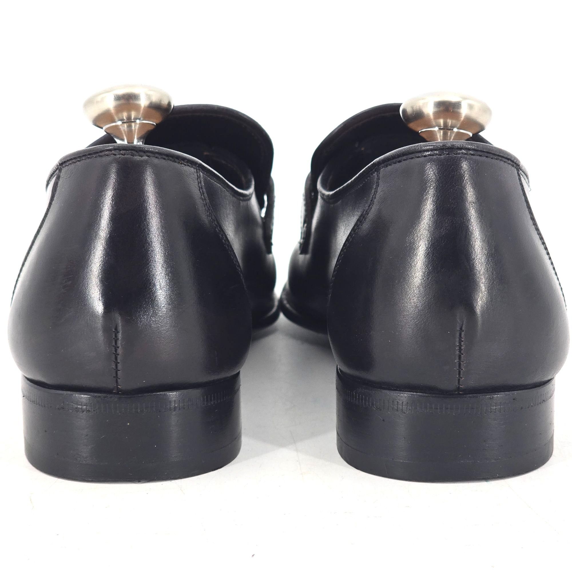 Salvatore Ferragamo Salvatore Ferragamo Italy Mens 6 Black Leather Dress Shoes Size US 6 / EU 39 - 6 Thumbnail