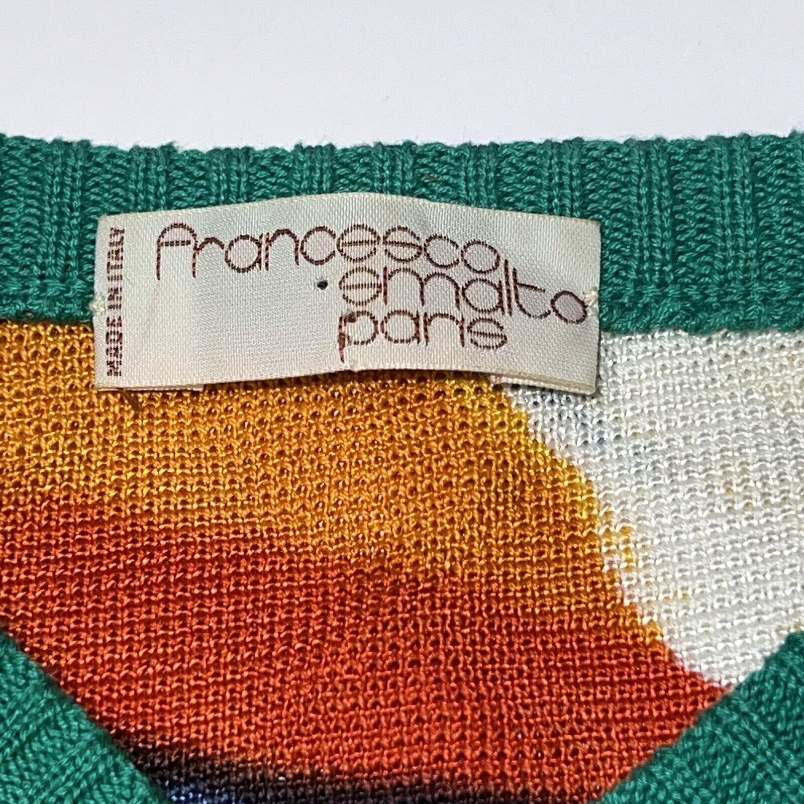 Francesco Smalto Vintage Francesco Smalto Paris Knit Sweater Made In Italy Size US M / EU 48-50 / 2 - 4 Thumbnail