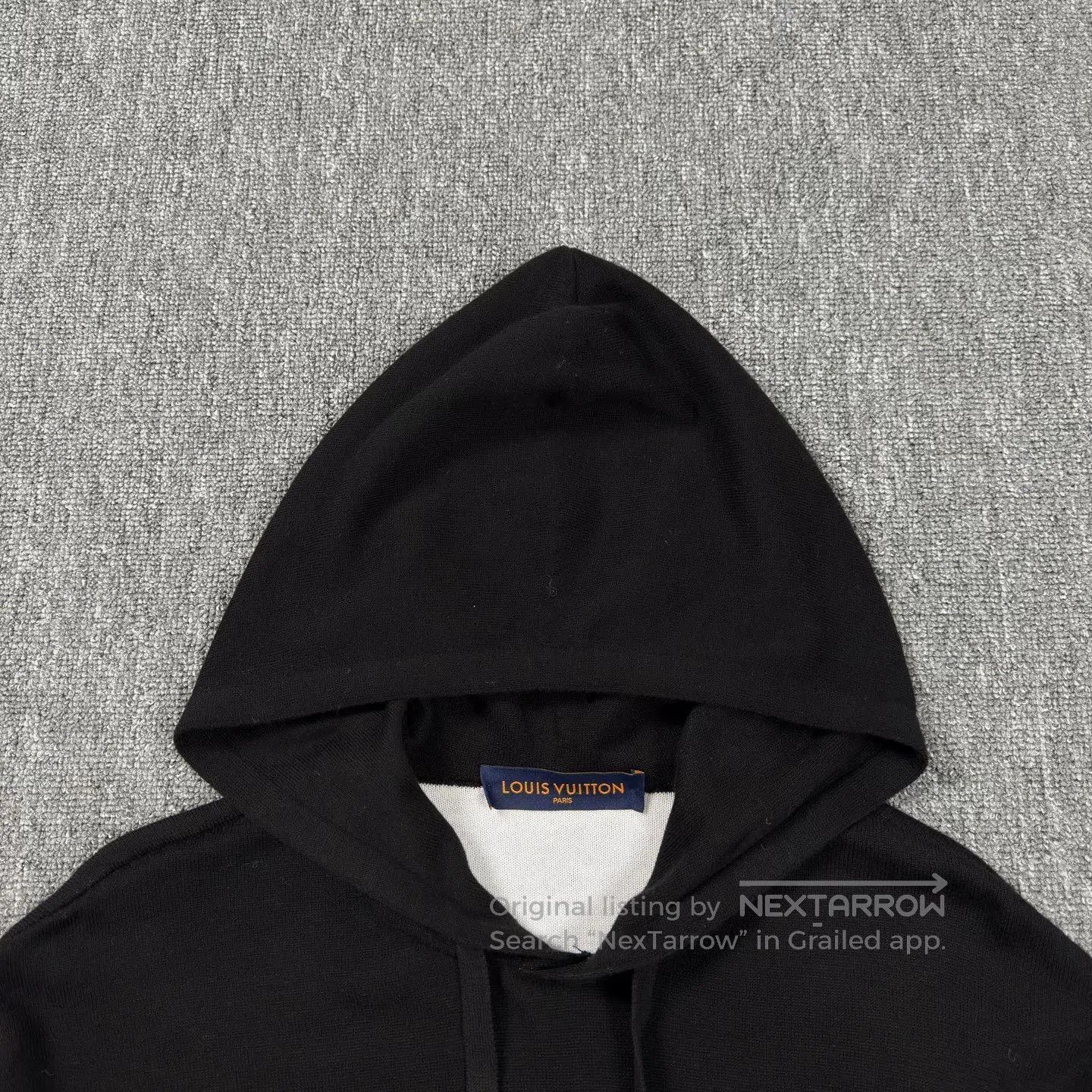Louis Vuitton LV Black White Gradient Print Hoodie. Size US XL / EU 56 / 4 - 3 Thumbnail