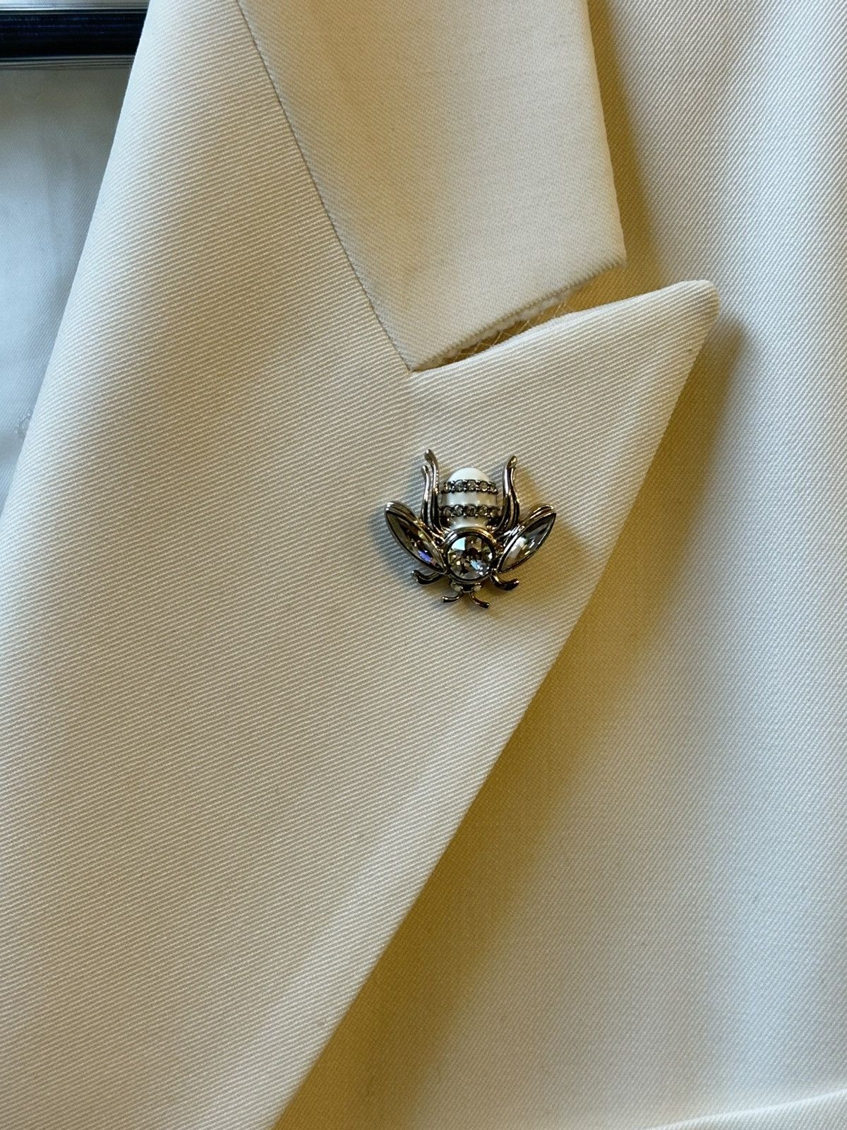 Dior DIOR HOMME WHITE BLAZER JACKET Size 50S - 3 Thumbnail