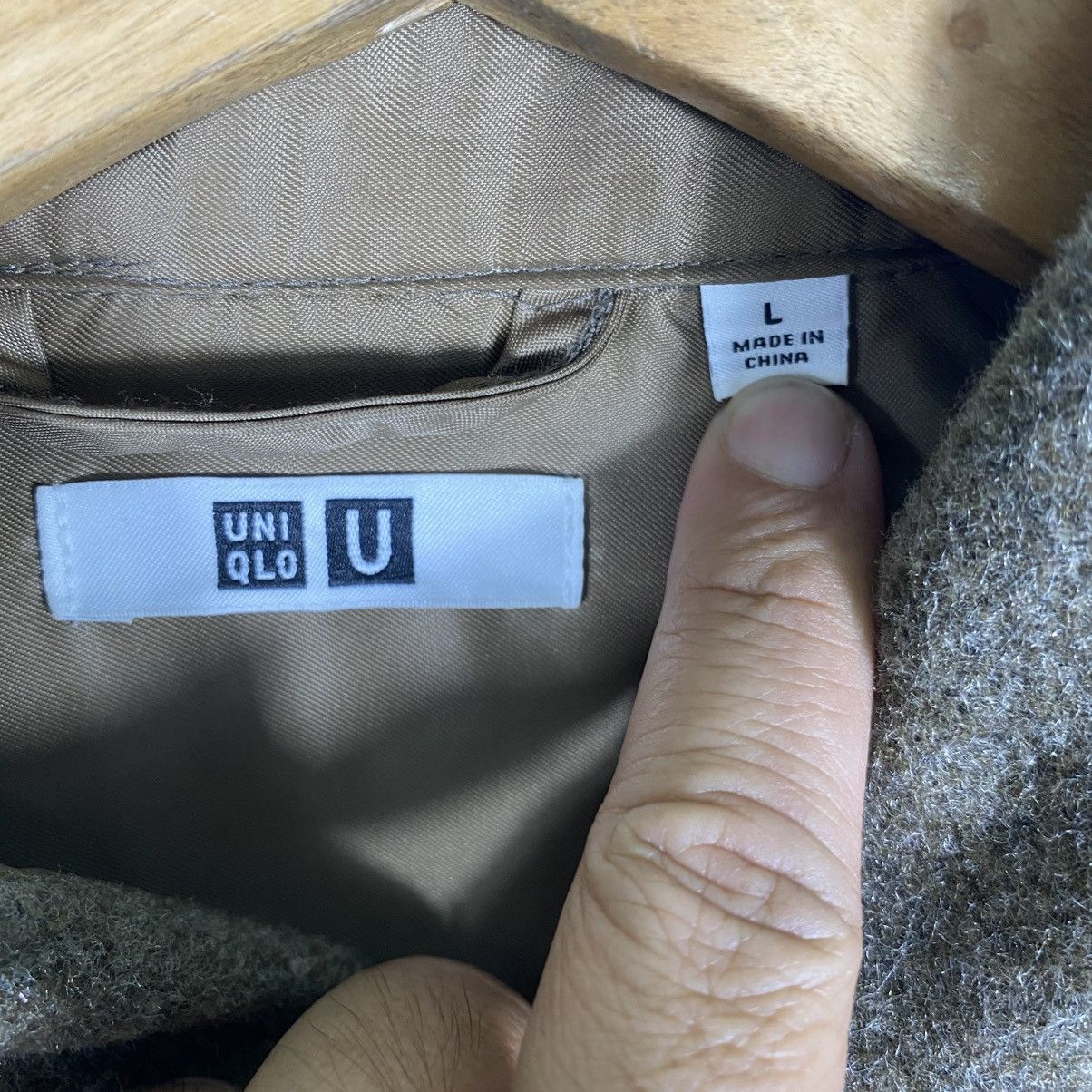 Lemaire × Uniqlo Christophe Lemaire X Japanese Brand Wool Shirt Button Size US L / EU 52-54 / 3 - 7 Thumbnail