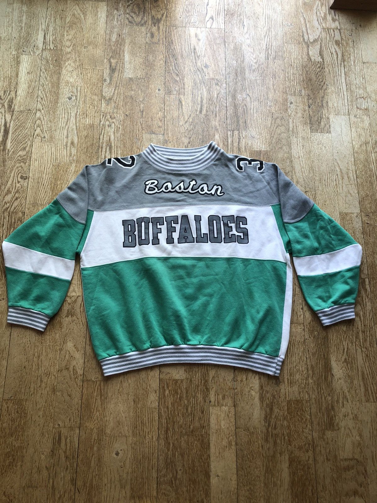 Vintage VINTAGE BOSTON BUFFALOES AMERICAN FOOTBALL SWEATSHIRT Size US L / EU 52-54 / 3 - 1 Thumbnail