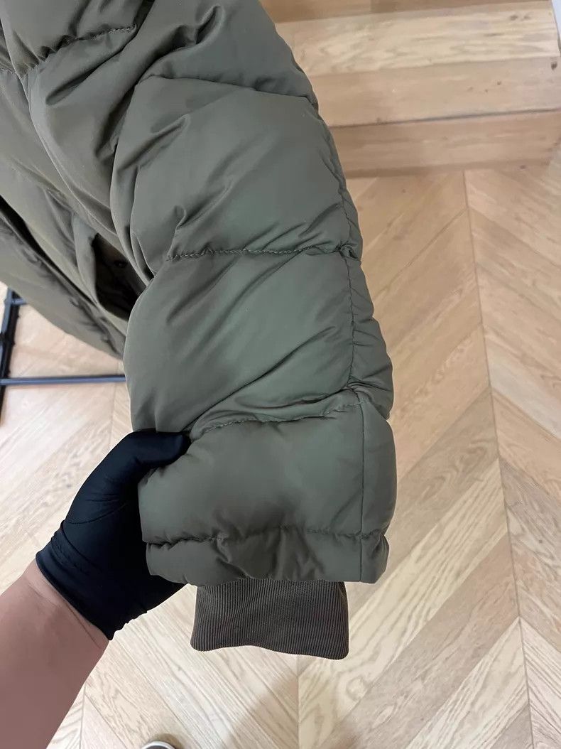 Balenciaga Balenciaga Military Green Down Jacket Long Length Size XXS / US 00 / IT 34 - 4 Thumbnail