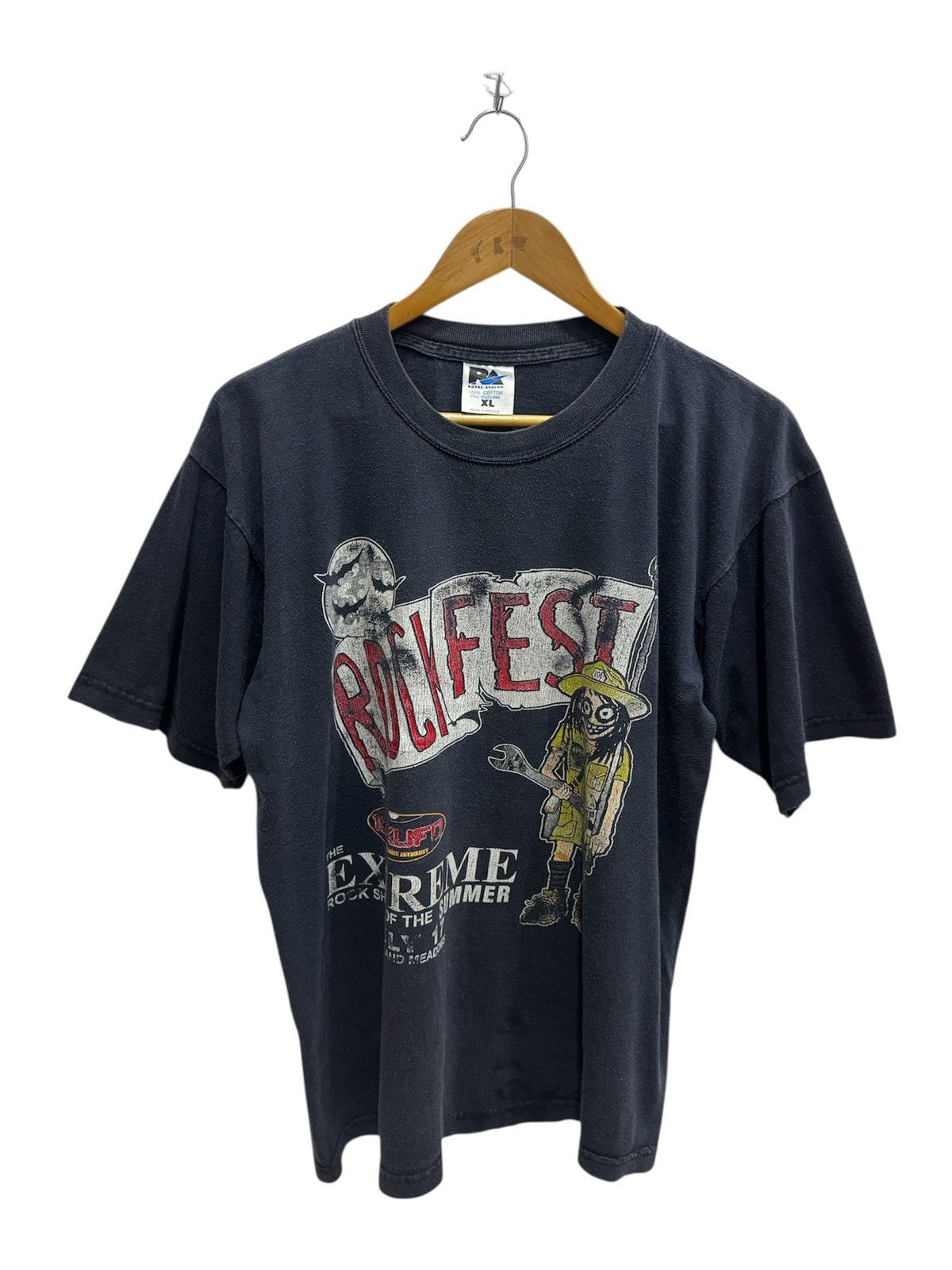 Band Tees × Vintage Vintage 90’s Rock Fest 101 Kufo Size US XL / EU 56 / 4 - 1 Thumbnail