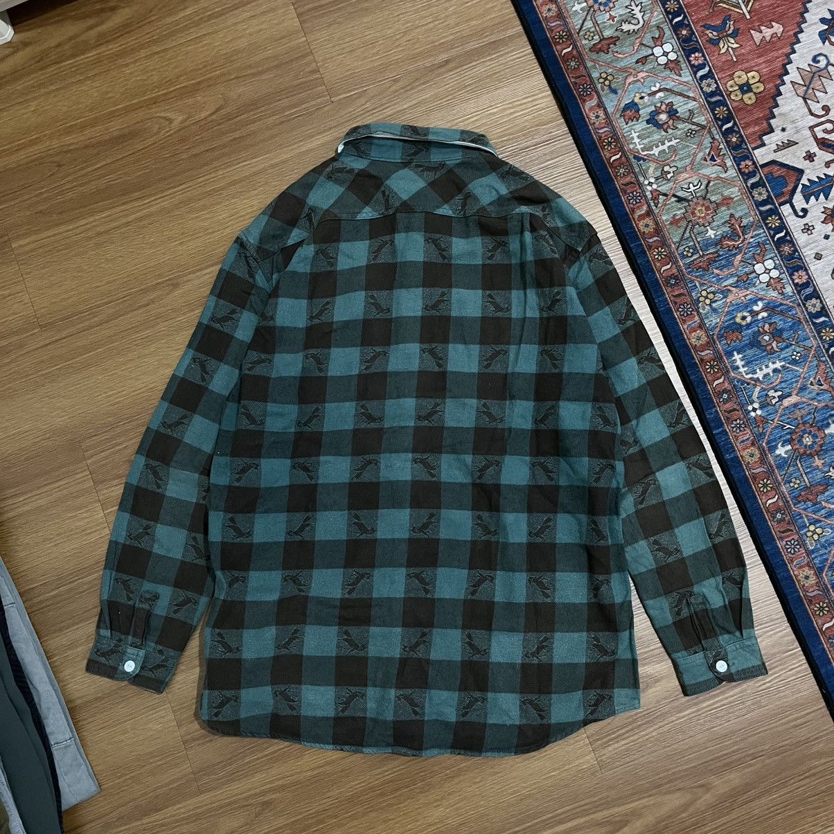 Ne-Net Ne-net by issey miyake flanel shirt Size US L / EU 52-54 / 3 - 6 Thumbnail