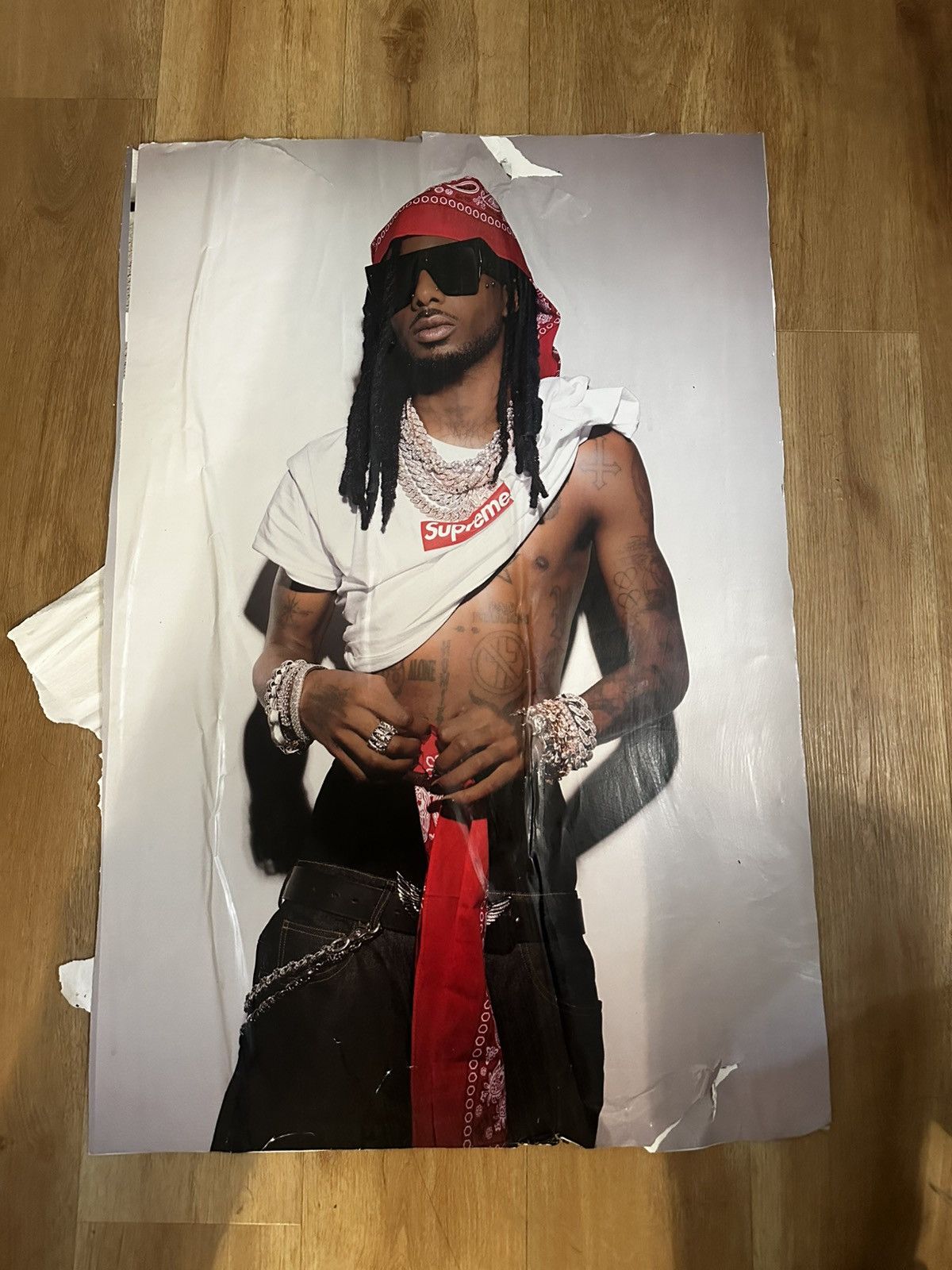 Supreme Playboi carti supreme poster Size ONE SIZE - 7 Thumbnail