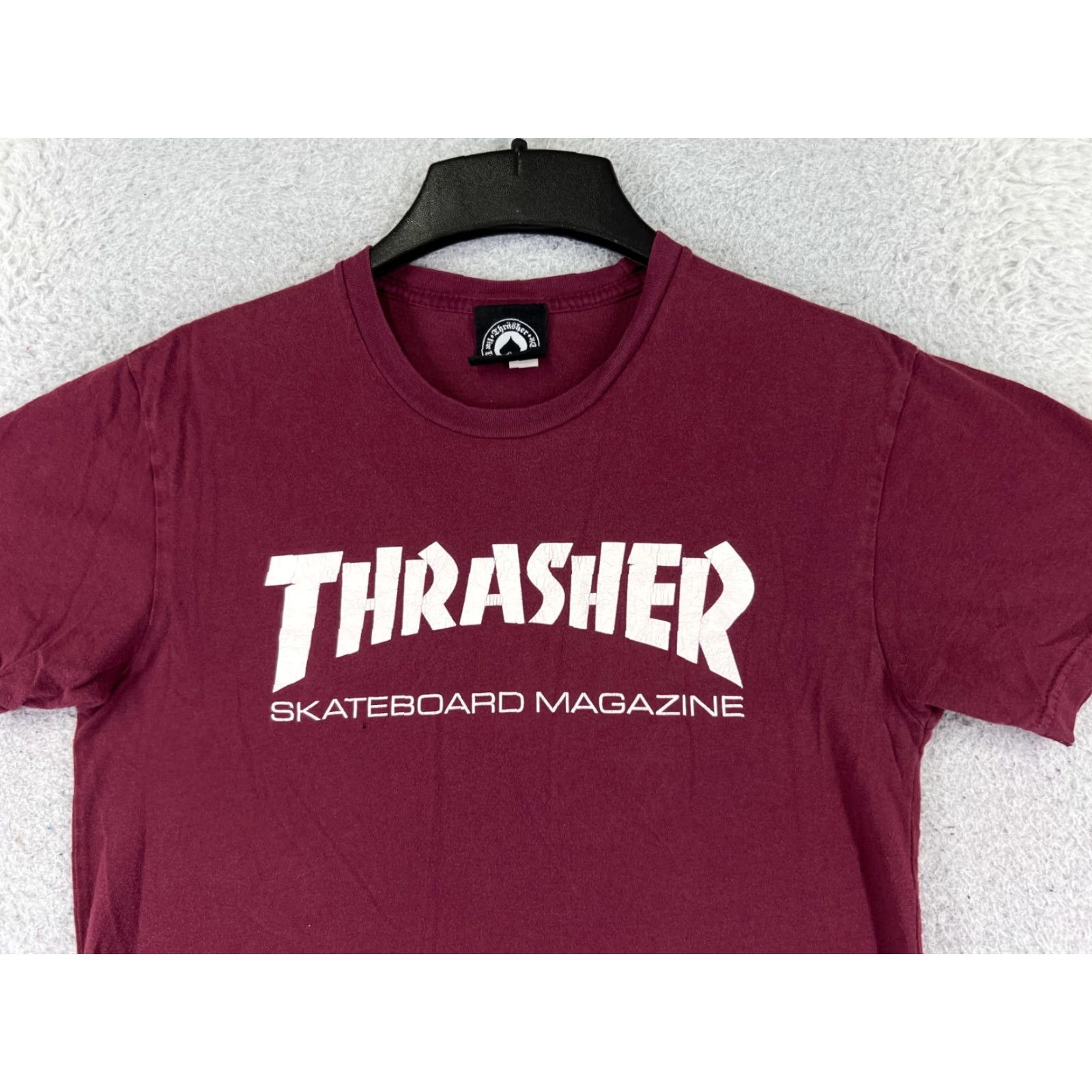 Thrasher Thrasher Shirt Adult Small Red Long Sleeve Crew Neck Skate Skateboard READ Size US S / EU 44-46 / 1 - 4 Thumbnail