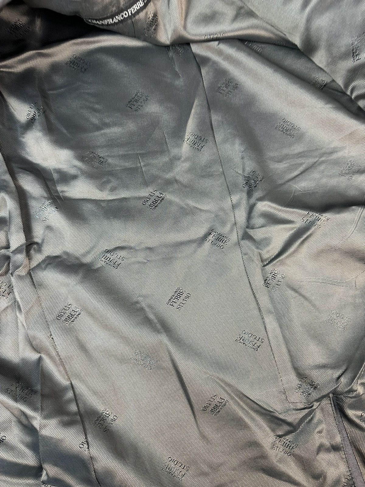 Ferre × Gianfranco Ferre × Vintage GianFranco Ferre Studio suit gray Size 50R - 9 Thumbnail