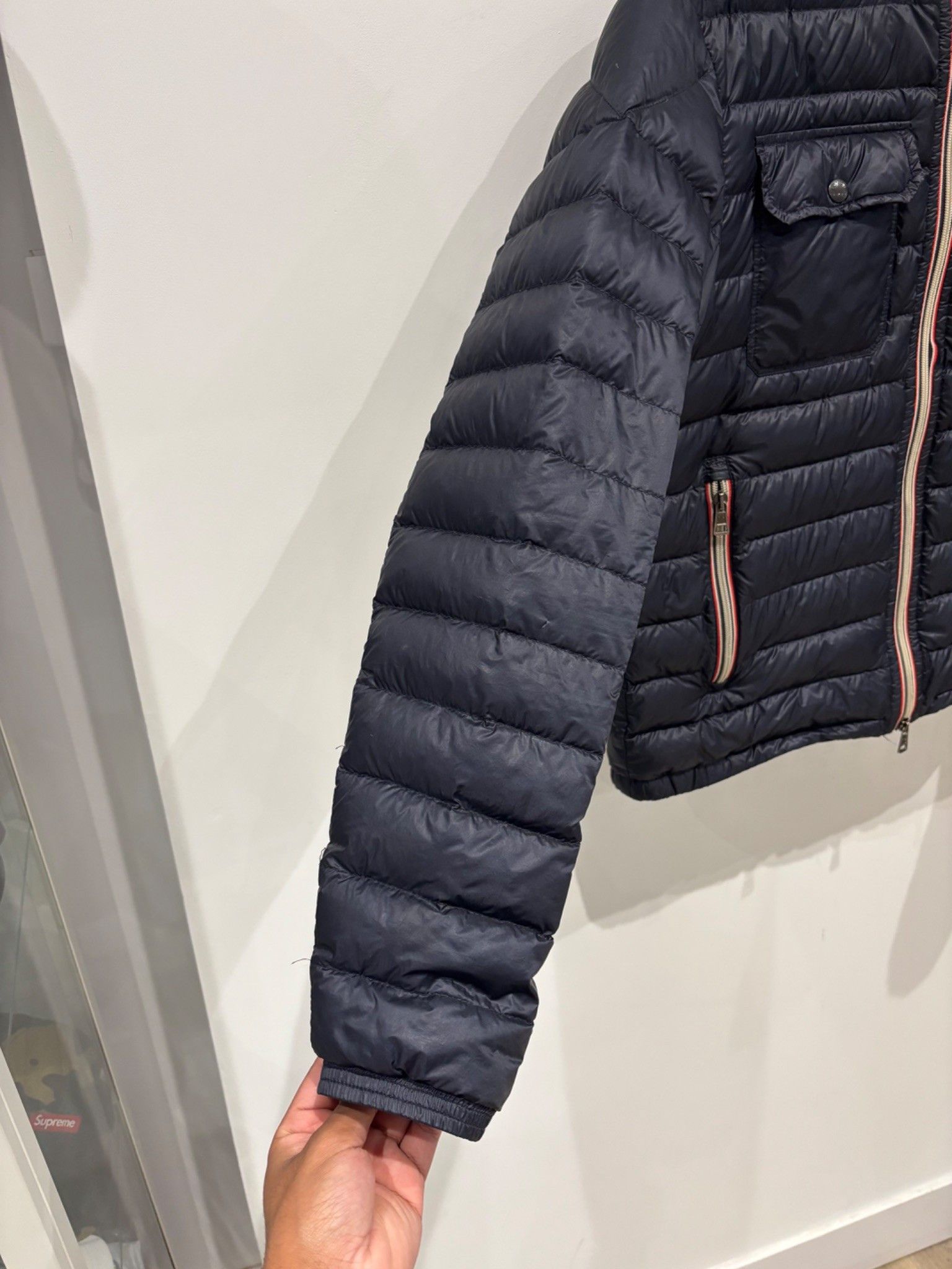 Moncler Moncler Navy Douret Hooded Down Puffer Jacket Size US XS / EU 42 / 0 - 2 Thumbnail
