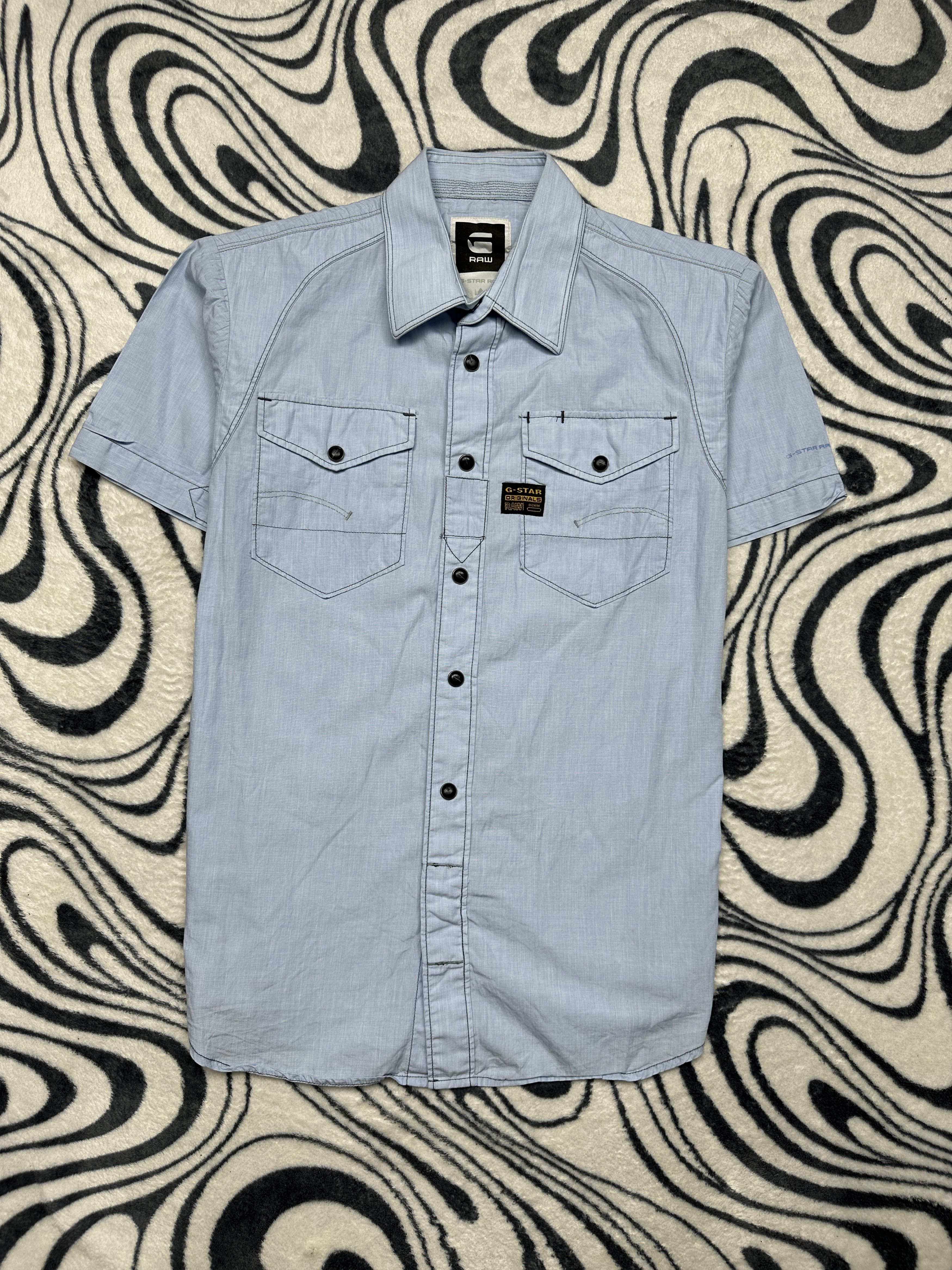 G-Star G-Star Raw Vintage Mens Short Sleeve Shirt Size US M / EU 48-50 / 2 - 1 Thumbnail